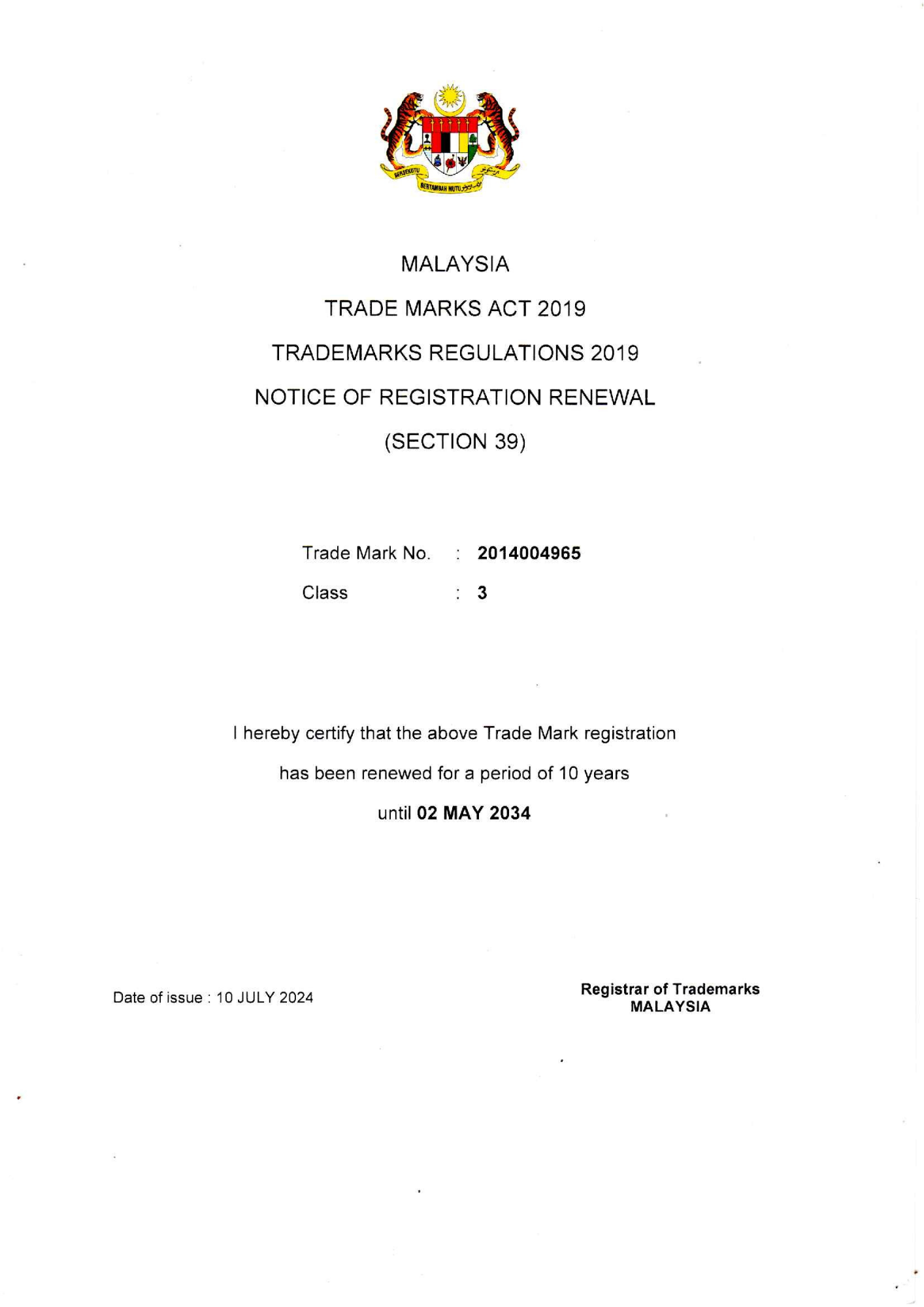 trade mark